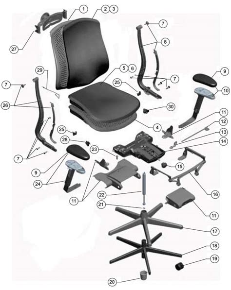 buy lumbar adjustment for herman miller aeron|herman miller parts diagram.